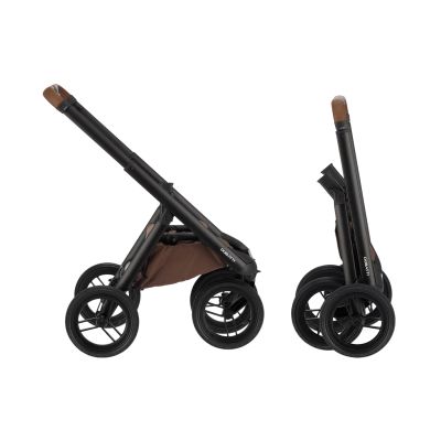Dubatti One E6 Kinderwagen 2-in-1 - Dark Brown / Walnut Brown