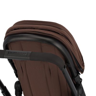 Dubatti One E6 Kinderwagen 2-in-1 - Black / Walnut Brown