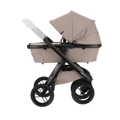 Dubatti One E6 Kinderwagen 2-in-1 - Black / Soft Taupe Dubatti One E6 Kinderwagen 2-in-1 - Black / Soft Taupe