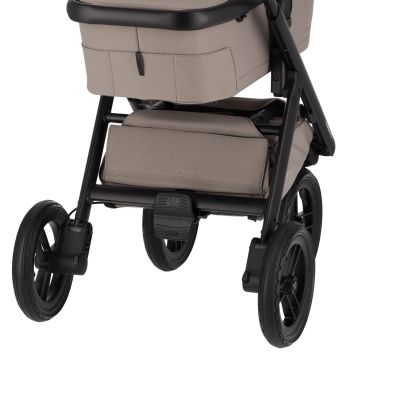 Dubatti One E6 Kinderwagen 2-in-1 - Black / Soft Taupe Dubatti One E6 Kinderwagen 2-in-1 - Black / Soft Taupe
