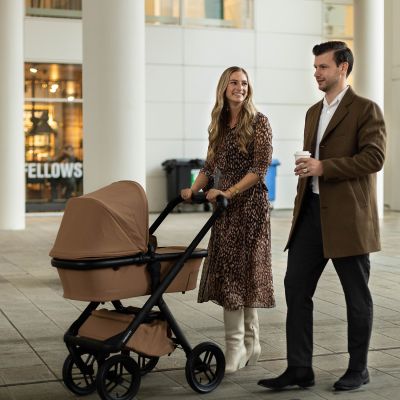 Dubatti One E6 Kinderwagen 2-in-1 - Dark Brown / Soft Terra