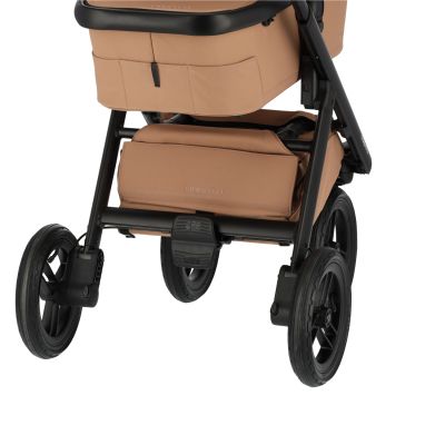 Dubatti One E6 Kinderwagen 2-in-1 - Black / Soft Terra Dubatti One E6 Kinderwagen 2-in-1 - Black / Soft Terra