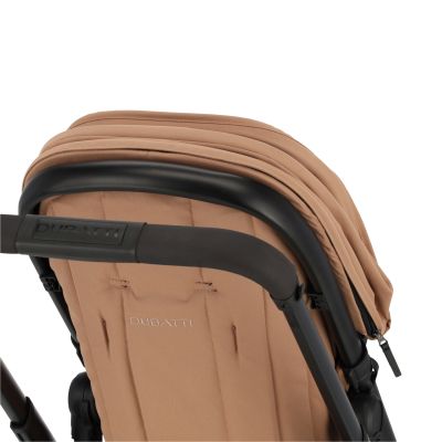 Dubatti One E6 Kinderwagen 2-in-1 - Black / Soft Terra Dubatti One E6 Kinderwagen 2-in-1 - Black / Soft Terra