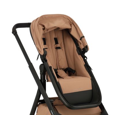 Dubatti One E6 Kinderwagen 2-in-1 - Black / Soft Terra Dubatti One E6 Kinderwagen 2-in-1 - Black / Soft Terra