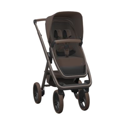 Dubatti Two E2 2-in-1 Kinderwagen - Satin Brown/Walnut Brown Dubatti Two E2 2-in-1 Kinderwagen - Satin Brown/Walnut Brown