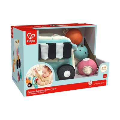 Hape Activiteitenspeelgoed - Sensory Scoop Ice Cream Truck Hape Activiteitenspeelgoed - Sensory Scoop Ice Cream Truck