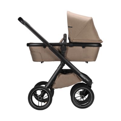 Dubatti One E5 Kinderwagen 2-in-1 Taupe Frame Black/Black