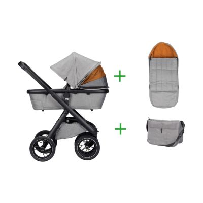 Dubatti One E3 C-Line Kinderwagen Package Deal Almond