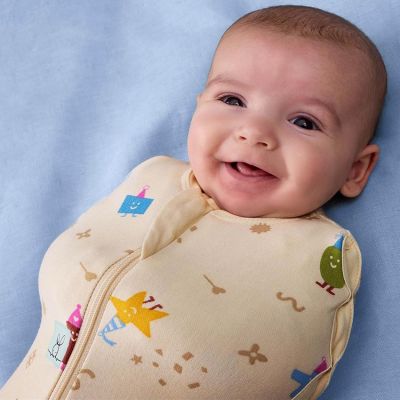 Ergopouch Cocoon Inbaker Slaapzak - 3-6 Mnd - 1.0 TOG - Birthday Blobs Ergopouch Cocoon Inbaker Slaapzak - 3-6 Mnd - 1.0 TOG - Birthday Blobs