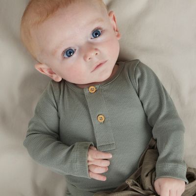 Name It Kab Button Romper - Maat 62 - Shadow