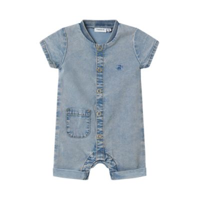 Name It Law Boxpak Kort - Maat 74 - Light Blue Denim