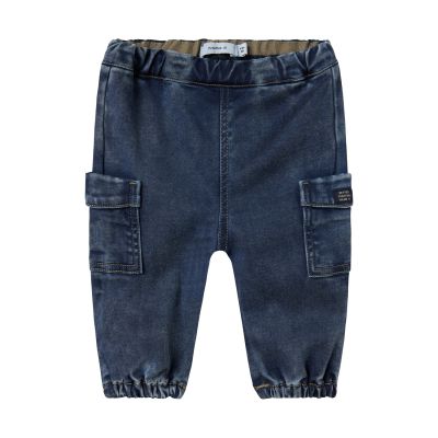 Name It Ben Baggy Jeans - Maat 74 - Denim - Dark Blue