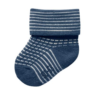 Name It Nobbo Gestreepte Sokken - Maat 50/56 - Insignia Blue