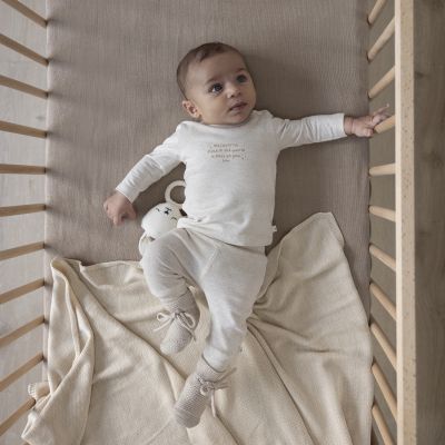 Feetje Broek Rib The Magic Is In You Offwhite Melange 56