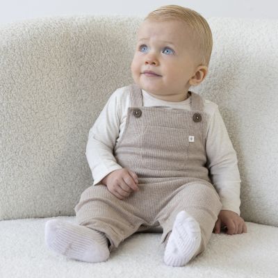 Feetje Tuinbroek Rib The Magic Is In You Taupe Melange 56