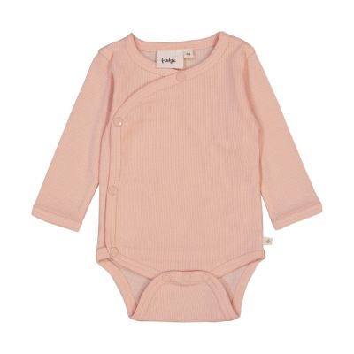 Feetje Romper Wikkel Rib The Magic Is In You Roze 56