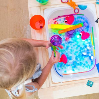 Glo Pals Cubes Light Up Blair Blue 4-Pack
