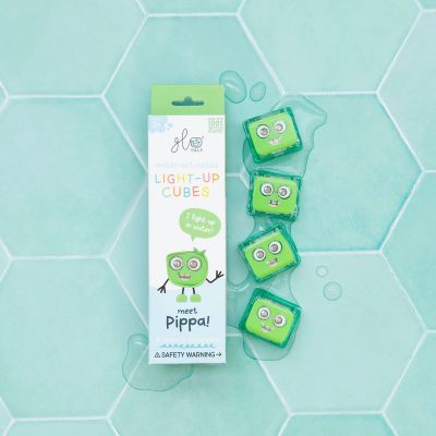 Glo Pals Cubes Light Up Pippa Green 4-Pack