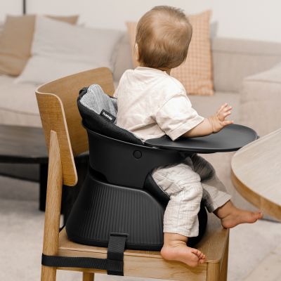 Hannie Draagbare Kinderstoel – Charcoal Black Hannie Draagbare Kinderstoel – Charcoal Black
