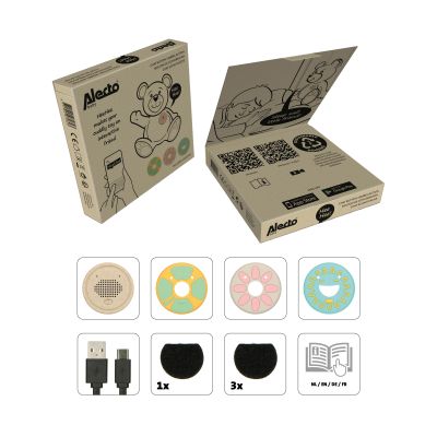 Alecto Speaker Heehee + Toy Rabbit Richie