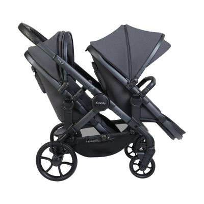ICandy Peach 8 Double Kinderwagen 2-in-1 - Grey 
