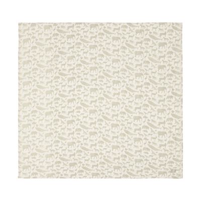 Jollein Multidoek Hydrofiel Animals Olive Green 115 x 115 cm 2-Pack