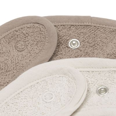 Jollein Badstof Slab - 2 Stuks - Sand / Milky Coffee Jollein Badstof Slab - 2 Stuks - Sand / Milky Coffee