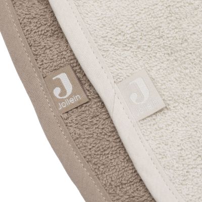 Jollein Badstof Slab - 2 Stuks - Sand / Milky Coffee Jollein Badstof Slab - 2 Stuks - Sand / Milky Coffee