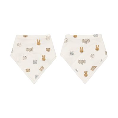 Jollein Bandana Slab - 2 Stuks - Jollies Jollein Bandana Slab - 2 Stuks - Jollies