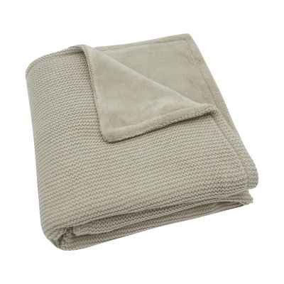 Jollein Basic Knit Ledikantdeken Fleece