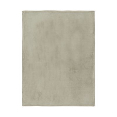 Jollein Ledikantdeken Basic Knit Olive Green/Fleece 100 x 150 cm