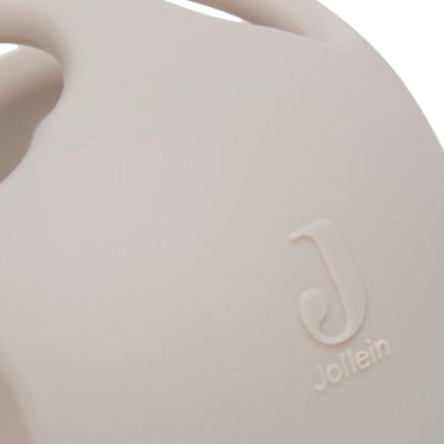 Jollein Bijtring Bal Siliconen Nougat 9,5cm