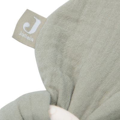 Jollein Bijtring Siliconen Bunny Ears Olive Green