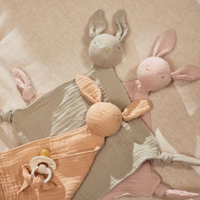 Jollein Speendoekje Bunny Ears Wild Rose