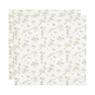 Jollein Multidoek Hydrofiel Dreamy Mouse 70 x 70 cm 2-Pack