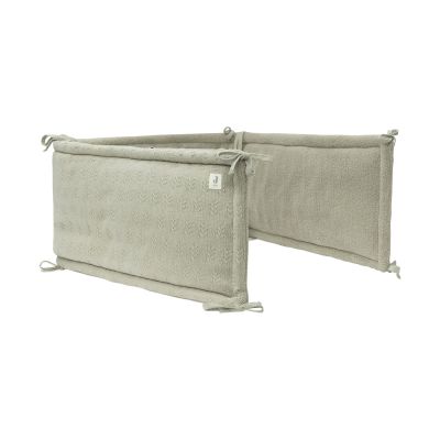 Jollein Box/Bedbumper Grain Knit Olive Green