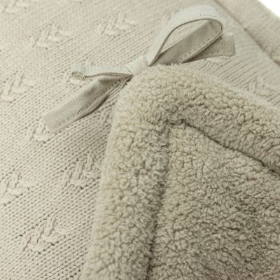 Jollein Box/Bedbumper Grain Knit Olive Green