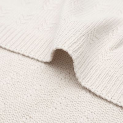 Jollein Ledikantdeken Grain Knit Oatmeal 100 x 150 cm
