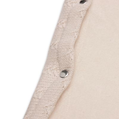 Jollein Aankleedkussenhoes Grain Knit Oatmeal