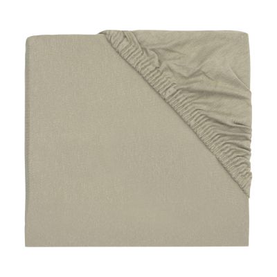 Jollein Jersey Hoeslaken Olive Green