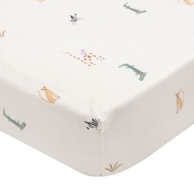 Jollein Jungle Jambo Hoeslaken - 70/75 x 140/150 cm - Jersey