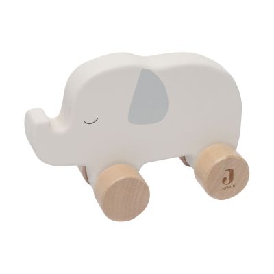 Jollein Jungle Jambo Olifant Op Wielen - Hout