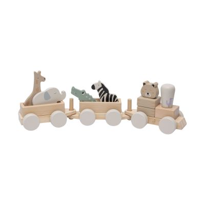 Jollein Jungle Jambo Speelgoedtrein - Hout