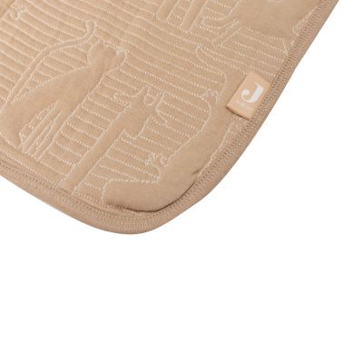 Jollein Wiegdeken Jungle Jambo Biscuit / Oatmeal 75 x 100 cm