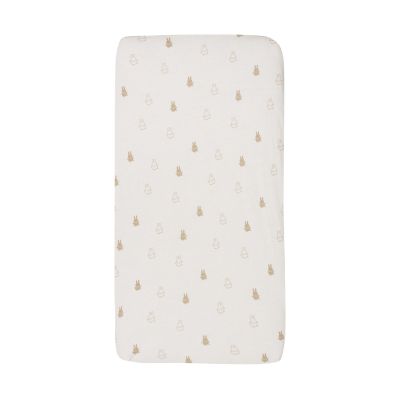 Jollein Wieghoeslaken Jersey Happy Miffy Nougat 40/50 x 80/90 cm