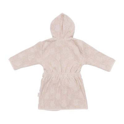 Jollein Miffy Jacquard Badjas - Badstof - 1-2 jaar - Nougat