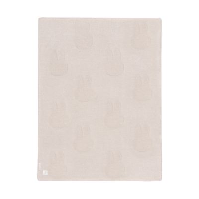 Jollein Ledikantdeken Miffy Coral Fleece Nougat 100 x 150 cm
