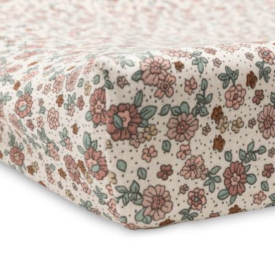 Jollein Aankleedkussenhoes Jersey Retro Flowers