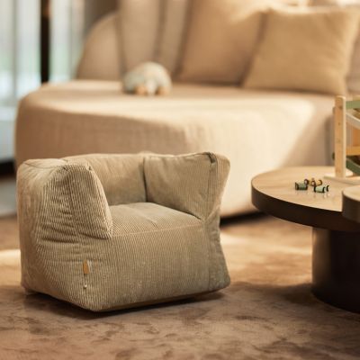 Jollein Kinderfauteuil Corduroy - Olive Green 