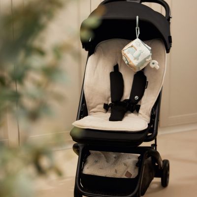 Jollein Inlegger Buggy/Wandelwagen - Badstof/Katoen - Nougat